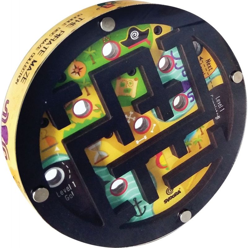 Jucarii, Copii si Bebe - Jucarii si jocuri - Jucarii & jocuri educative - Jocuri de memorie si inteligenta - Joc de logica si indemanare Labirint dublu pirati - Infinity.ro