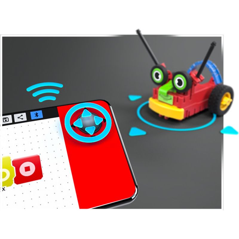 Jucarii, Copii si Bebe - Jucarii si jocuri - Jucarii & jocuri educative - Jocuri de memorie si inteligenta - Kit STEM Introducere in programarea robotilor, Fischertechnik - Infinity.ro