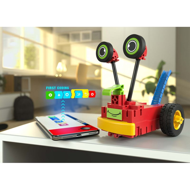 Jucarii, Copii si Bebe - Jucarii si jocuri - Jucarii & jocuri educative - Jocuri de memorie si inteligenta - Kit STEM Introducere in programarea robotilor, Fischertechnik - Infinity.ro
