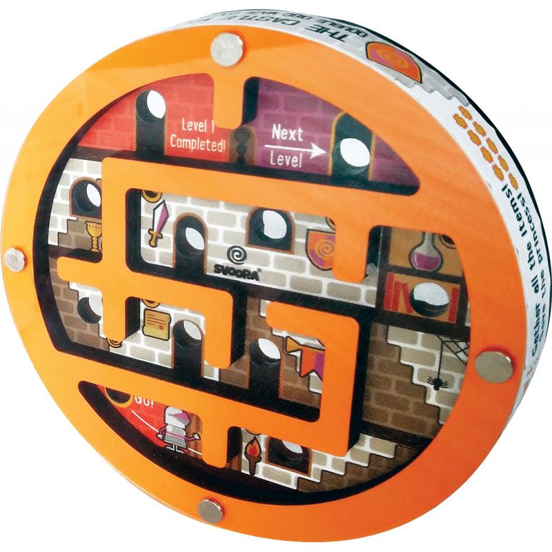 Jucarii, Copii si Bebe - Jucarii si jocuri - Jucarii & jocuri educative - Jocuri de memorie si inteligenta - Joc de logica si indemanare Labirint dublu castel - Infinity.ro