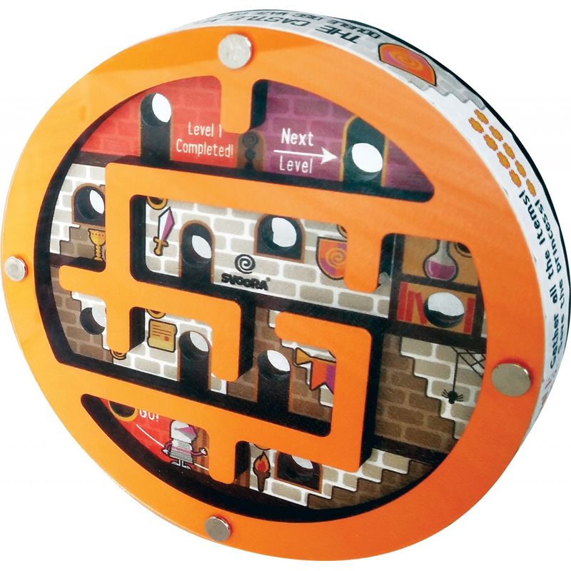 Jucarii, Copii si Bebe - Jucarii si jocuri - Jucarii & jocuri educative - Jocuri de memorie si inteligenta - Joc de logica si indemanare Labirint dublu castel - Infinity.ro