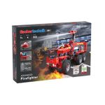 Jucarii, Copii si Bebe - Jucarii si jocuri - Jucarii & jocuri educative - Jocuri si jucarii educative - Kit STEM Masina de pompieri, Fischertechnik - Infinity.ro
