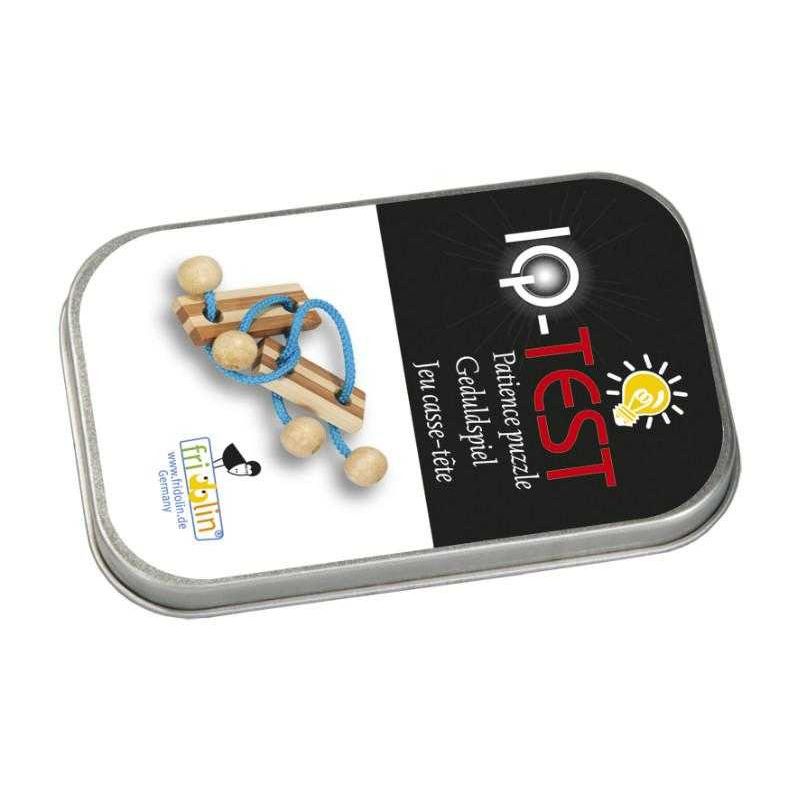 Jucarii, Copii si Bebe - Jucarii si jocuri - Jucarii & jocuri educative - Jocuri de memorie si inteligenta - Joc logic IQ puzzle cu snur Elibereaza inelul-5, Fridolin - Infinity.ro