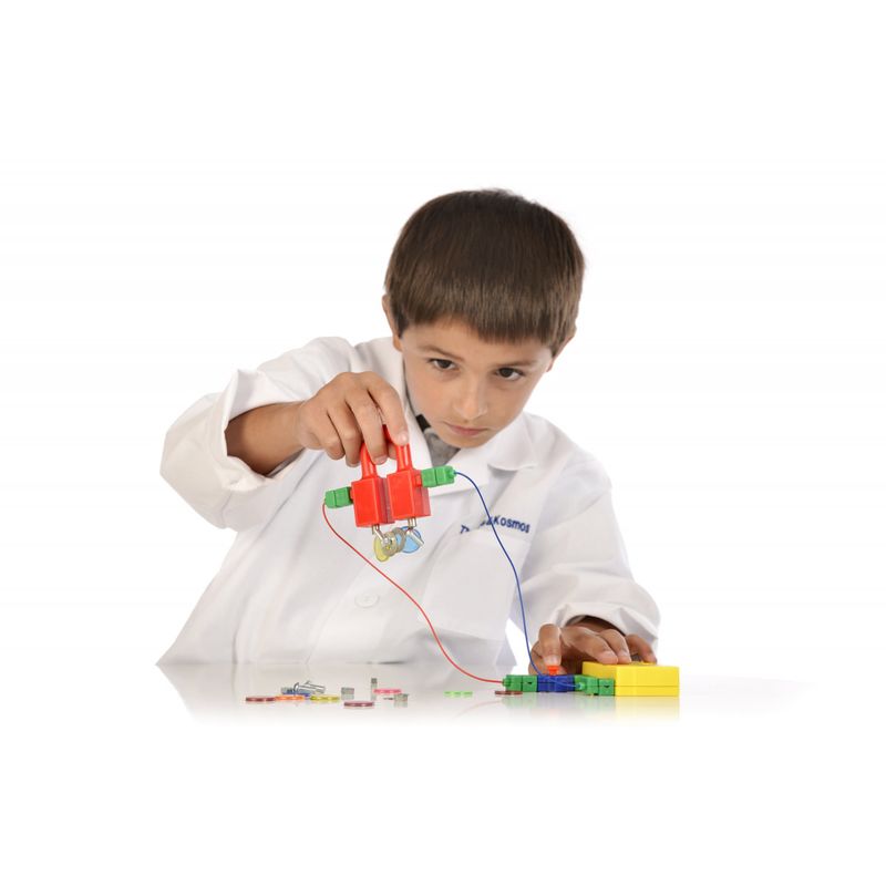 Jucarii, Copii si Bebe - Jucarii si jocuri - Jucarii & jocuri educative - Jocuri si jucarii educative - Kit STEM Electricitate si forta magnetica, Thames & Kosmos - Infinity.ro
