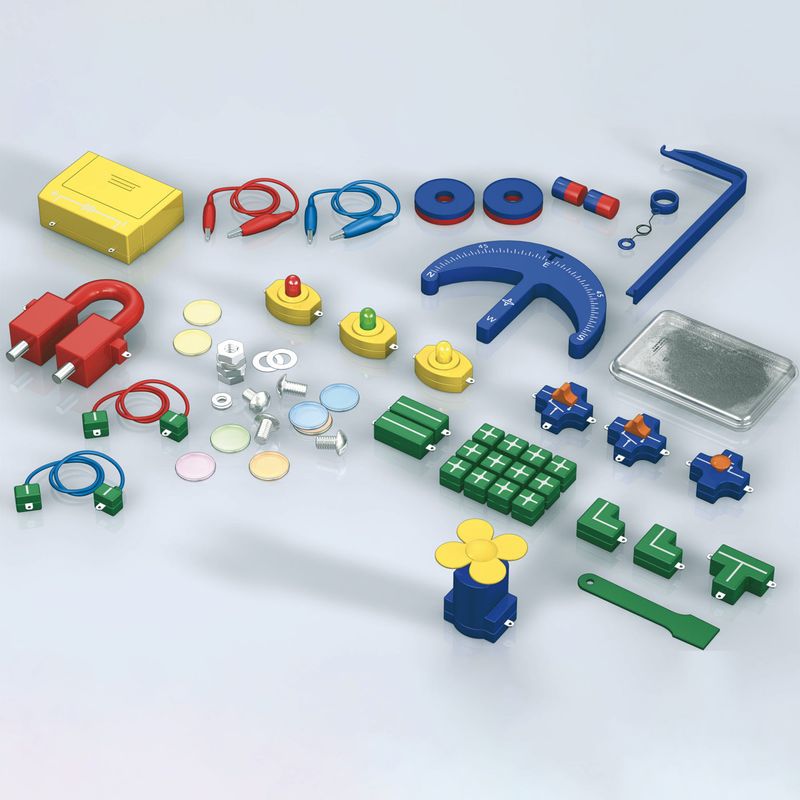 Jucarii, Copii si Bebe - Jucarii si jocuri - Jucarii & jocuri educative - Jocuri si jucarii educative - Kit STEM Electricitate si forta magnetica, Thames & Kosmos - Infinity.ro