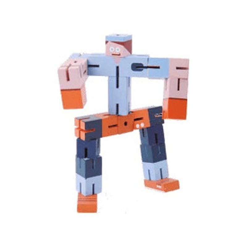 Jucarii, Copii si Bebe - Jucarii si jocuri - Jucarii & jocuri educative - Jocuri de memorie si inteligenta - Joc logic IQ 3D puzzle Baiat albastru, Fridolin - Infinity.ro