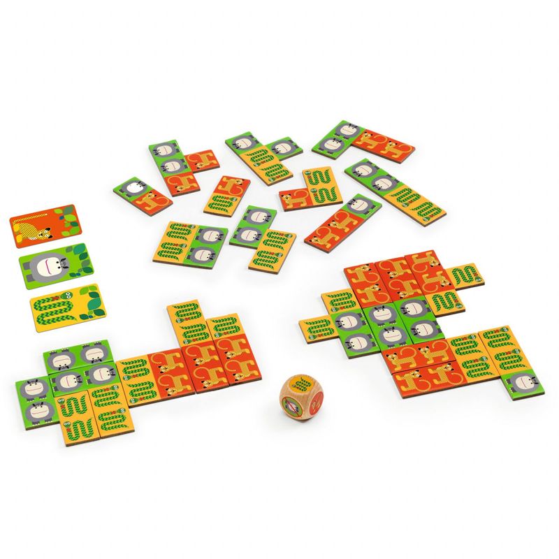 Jucarii, Copii si Bebe - Jucarii si jocuri - Jucarii & jocuri educative - Jocuri de memorie si inteligenta - Joc de logica Panica in jungla, Djeco - Infinity.ro