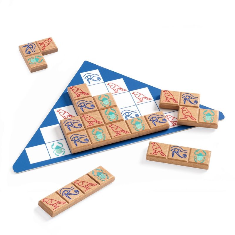 Jucarii, Copii si Bebe - Jucarii si jocuri - Jucarii & jocuri educative - Jocuri de memorie si inteligenta - Joc de logica Pyramid, Djeco - Infinity.ro