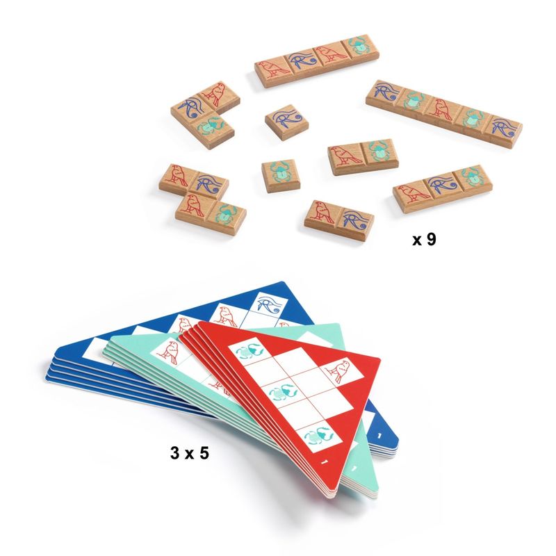 Jucarii, Copii si Bebe - Jucarii si jocuri - Jucarii & jocuri educative - Jocuri de memorie si inteligenta - Joc de logica Pyramid, Djeco - Infinity.ro