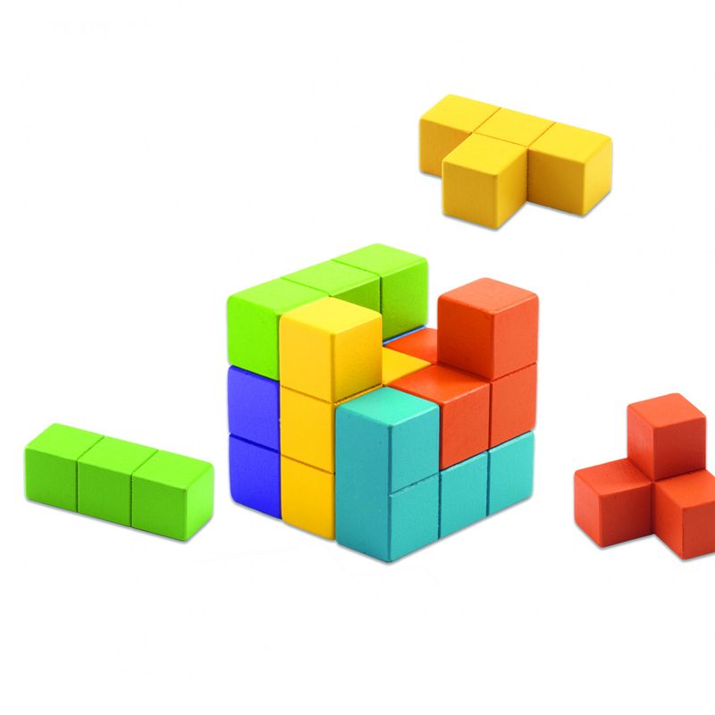 Jucarii, Copii si Bebe - Jucarii si jocuri - Jucarii & jocuri educative - Jocuri de memorie si inteligenta - Joc de logica Cubissimo, Djeco - Infinity.ro