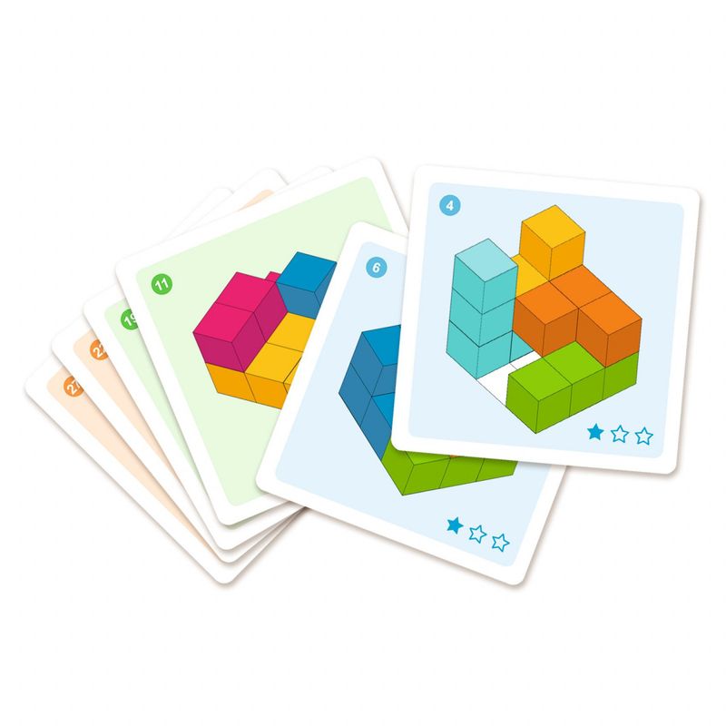 Jucarii, Copii si Bebe - Jucarii si jocuri - Jucarii & jocuri educative - Jocuri de memorie si inteligenta - Joc de logica Cubissimo, Djeco - Infinity.ro