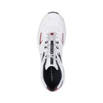Fashion, accesorii si bijuterii - Barbati - Incaltaminte barbati - Sneakers si tenisi barbati - Pantofi sport Tommy Hilfiger Zapatillas Tech Runner Mix FM0FM04075, 43 EU, Alb - Infinity.ro