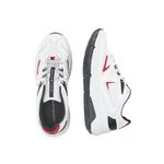 Fashion, accesorii si bijuterii - Barbati - Incaltaminte barbati - Sneakers si tenisi barbati - Pantofi sport Tommy Hilfiger Zapatillas Tech Runner Mix FM0FM04075, 43 EU, Alb - Infinity.ro