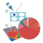 Jucarii, Copii si Bebe - Jucarii si jocuri - Jucarii & jocuri educative - Seturi de artizanat - Atelier creativ cu buline Pointillisme, Djeco - Infinity.ro