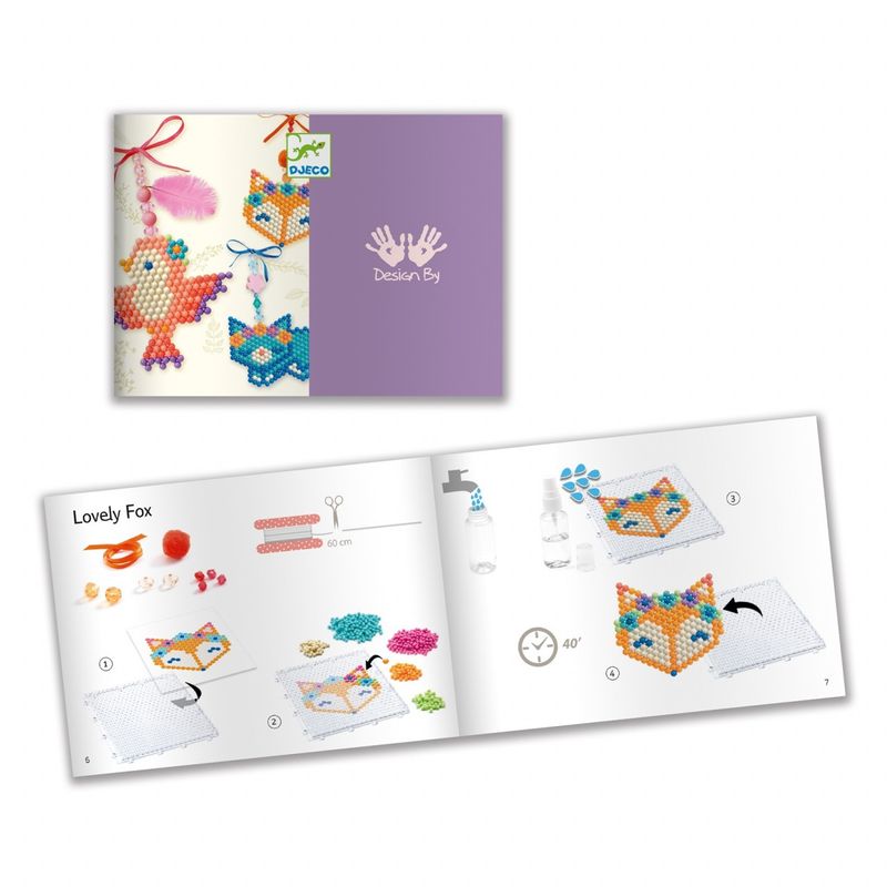 Jucarii, Copii si Bebe - Jucarii si jocuri - Jucarii & jocuri educative - Seturi de artizanat - Set creativ Farmecul fermei, Djeco - Infinity.ro