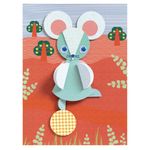 Jucarii, Copii si Bebe - Jucarii si jocuri - Jucarii & jocuri educative - Seturi de artizanat - Atelier creativ Cercuri si cerculete de lipit, Djeco - Infinity.ro