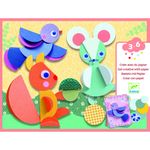 Jucarii, Copii si Bebe - Jucarii si jocuri - Jucarii & jocuri educative - Seturi de artizanat - Atelier creativ Cercuri si cerculete de lipit, Djeco - Infinity.ro