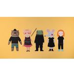 Jucarii, Copii si Bebe - Jucarii si jocuri - Jucarii & jocuri educative - Seturi de artizanat - Joc creativ de razuit Animale prietenoase, Londji - Infinity.ro