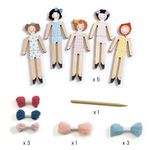 Jucarii, Copii si Bebe - Jucarii si jocuri - Jucarii & jocuri educative - Seturi de artizanat - Joc creativ DIY Papusi pentru vise senine, Djeco - Infinity.ro