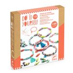Jucarii, Copii si Bebe - Jucarii si jocuri - Jucarii & jocuri educative - Seturi de artizanat - Joc creativ DIY bratari Pop si colorat, Djeco - Infinity.ro