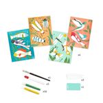 Jucarii, Copii si Bebe - Jucarii si jocuri - Jucarii & jocuri educative - Seturi de artizanat - Atelier creativ cu margele Zoology, Djeco - Infinity.ro