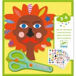 Jucarii, Copii si Bebe - Jucarii si jocuri - Jucarii & jocuri educative - Seturi de artizanat - Joc creativ cu autocolante La coafor, Djeco - Infinity.ro