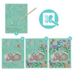 Jucarii, Copii si Bebe - Jucarii si jocuri - Jucarii & jocuri educative - Seturi de artizanat - Joc creativ de razuit Intalniri in gradina, Djeco - Infinity.ro