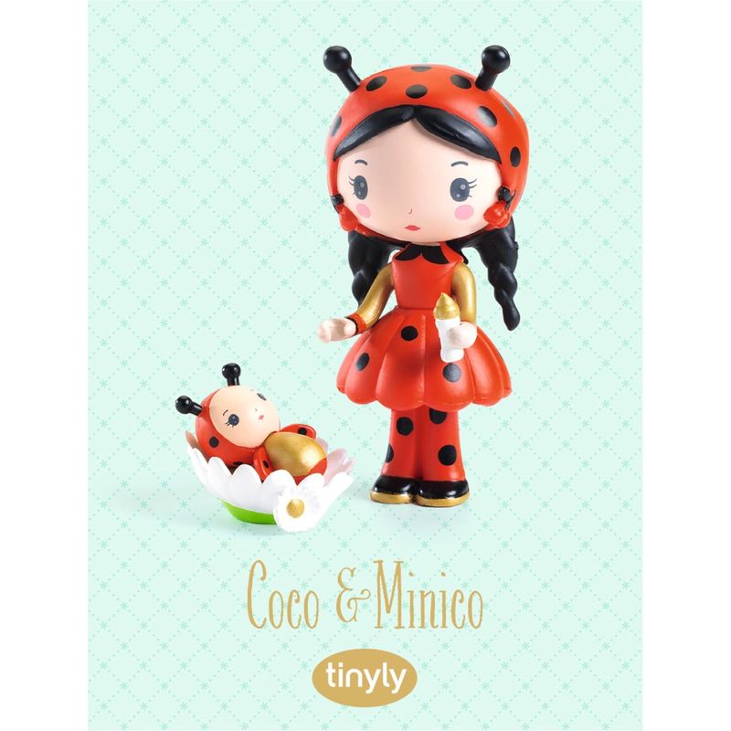 Jucarii, Copii si Bebe - Jucarii si jocuri - Figurine - Figurine Tinyly Coco & Minico, Djeco - Infinity.ro