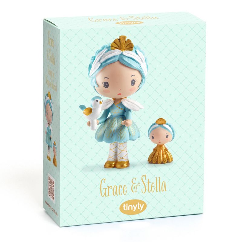 Jucarii, Copii si Bebe - Jucarii si jocuri - Figurine - Figurine Tinyly Grace & Stella, Djeco - Infinity.ro