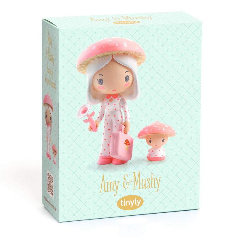 Jucarii, Copii si Bebe - Jucarii si jocuri - Figurine - Figurine Tinyly Amy & Mushy, Djeco - Infinity.ro
