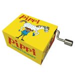 Jucarii, Copii si Bebe - Jucarii si jocuri - Jucarii de rol - Instrumente muzicale de jucarie - Flasneta Pippi Langstrumpf galben, Fridolin - Infinity.ro