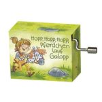 Jucarii, Copii si Bebe - Jucarii si jocuri - Jucarii de rol - Instrumente muzicale de jucarie - Flasneta Hop hop hop in galop, Fridolin - Infinity.ro