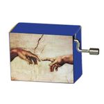 Jucarii, Copii si Bebe - Jucarii si jocuri - Jucarii de rol - Instrumente muzicale de jucarie - Flasneta Michelangelo Crearea lui Adam, Fridolin - Infinity.ro