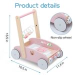 Jucarii, Copii si Bebe - Carucioare si articole de transport - Premergatoare - Premergator roz 5 in 1, UMU Toys - Infinity.ro