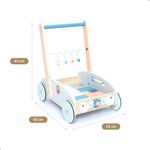 Jucarii, Copii si Bebe - Carucioare si articole de transport - Premergatoare - Premergator albastru 5 in 1, UMU Toys - Infinity.ro