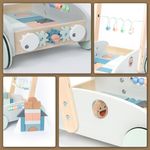 Jucarii, Copii si Bebe - Carucioare si articole de transport - Premergatoare - Premergator albastru 5 in 1, UMU Toys - Infinity.ro