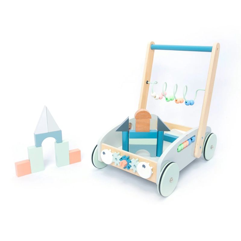 Jucarii, Copii si Bebe - Carucioare si articole de transport - Premergatoare - Premergator albastru 5 in 1, UMU Toys - Infinity.ro
