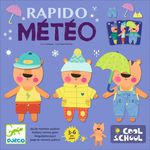 Jucarii, Copii si Bebe - Jucarii si jocuri - Jucarii & jocuri educative - Jocuri de memorie si inteligenta - Joc de memorie Rapido Meteo, Djeco - Infinity.ro