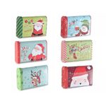 Casa si Gradina - Decoratiuni - Decoratiuni de sezon - Set 6 cutii Craciun 10.5x3x7 cm - Infinity.ro