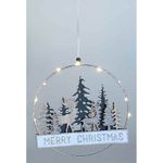 Casa si Gradina - Decoratiuni - Decoratiuni de sezon - Decoratiune Craciun cu led Ren 24 cm - Infinity.ro