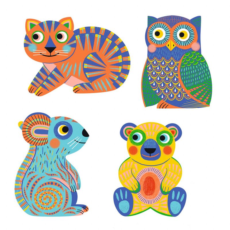 Jucarii, Copii si Bebe - Jucarii si jocuri - Jucarii & jocuri educative - Seturi pictura si desen - Set pictura cu apa Animalo-Ma, Djeco - Infinity.ro