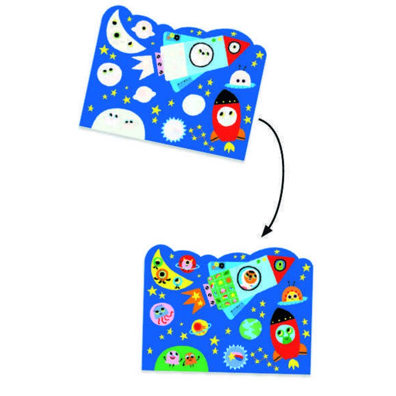 Jucarii, Copii si Bebe - Jucarii si jocuri - Jucarii & jocuri educative - Seturi pictura si desen - Set pictura cu apa Zbor, Djeco - Infinity.ro