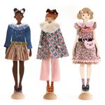 Jucarii, Copii si Bebe - Jucarii si jocuri - Papusi si accesorii - Papusi - Atelier de creatie Moda by Lucille, Djeco - Infinity.ro