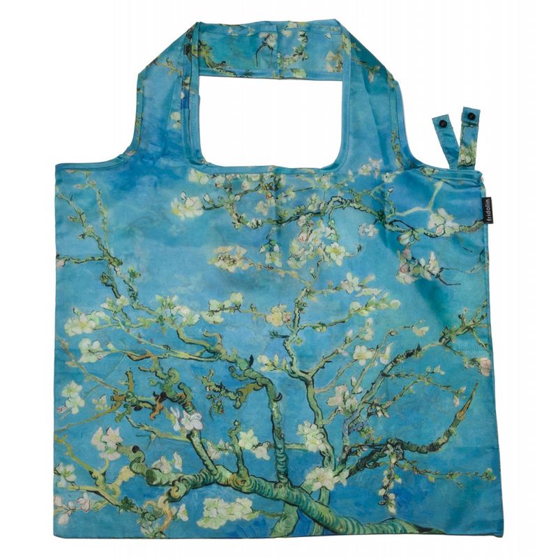 Jucarii, Copii si Bebe - Jucarii si jocuri - Papusi si accesorii - Papusi - Sacosa textil Van Gogh Ramuri inflorite, Fridolin - Infinity.ro