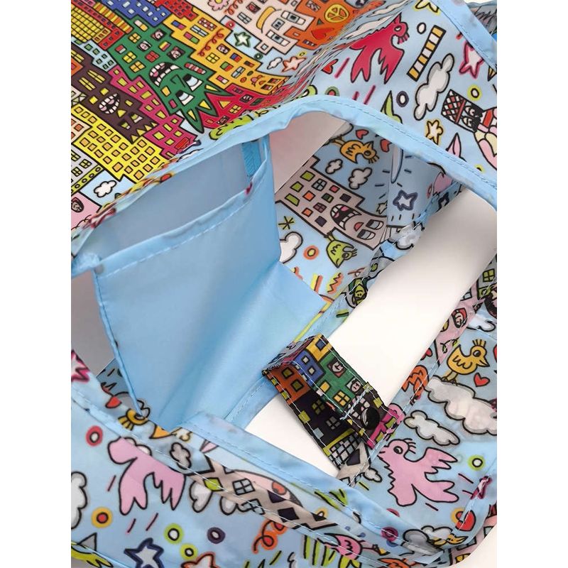 Jucarii, Copii si Bebe - Jucarii si jocuri - Papusi si accesorii - Papusi - Sacosa textil James Rizzi My New York City, Fridolin - Infinity.ro