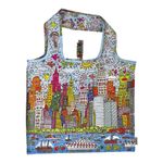 Jucarii, Copii si Bebe - Jucarii si jocuri - Papusi si accesorii - Papusi - Sacosa textil James Rizzi My New York City, Fridolin - Infinity.ro