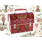 Casa si Gradina - Decoratiuni - Decoratiuni de sezon - Cutie scrisori metal Craciun 17.5x9x17 cm - Infinity.ro