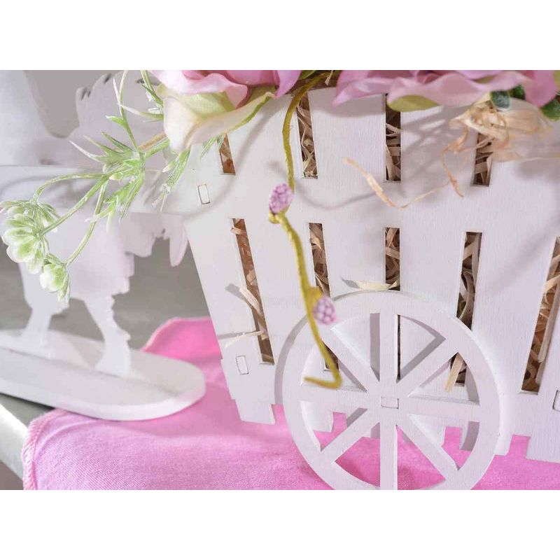 Casa si Gradina - Decoratiuni - Decoratiuni de sezon - Cosulet cu figurina Gaina 23.5x7.5x13 cm - Infinity.ro