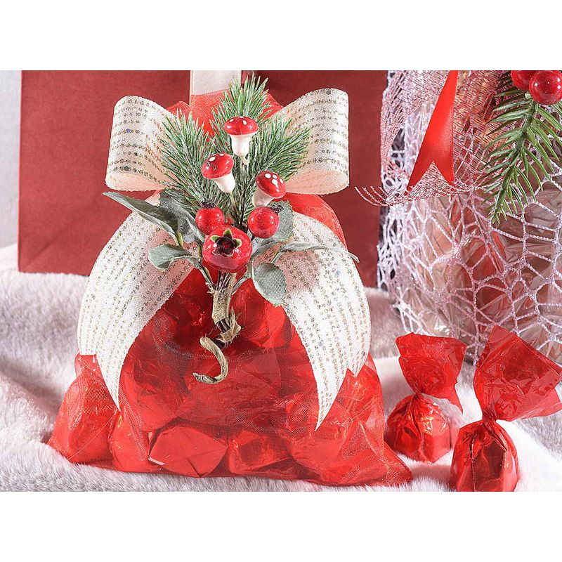 Casa si Gradina - Decoratiuni - Decoratiuni de sezon - Set 6 crengute Craciun 15 cm - Infinity.ro