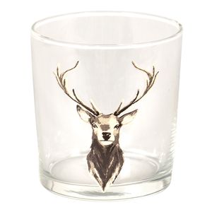 Set 6 pahare sticla Ren 8x9 cm